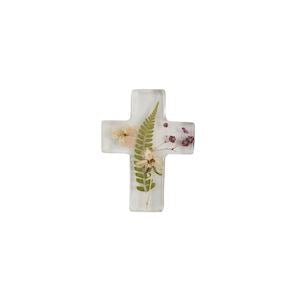 Dried Flower Resin Cross - Boutique Bella Belladecorative cross