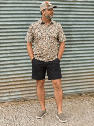 Duck Camo Performance Polo - Boutique Bella Bellamens apparel