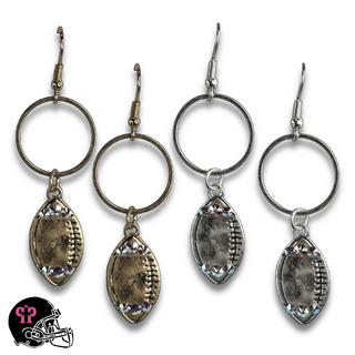 Football Game Day earring with Austrian crystals - LC