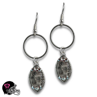 Football Game Day earring with Austrian crystals - LC