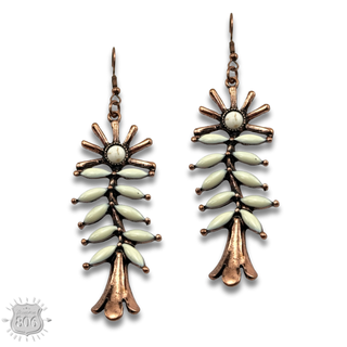 Southwest flower earring - LC