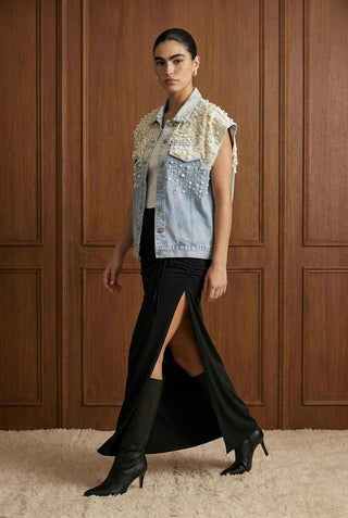 Pockets and Pearls Vest