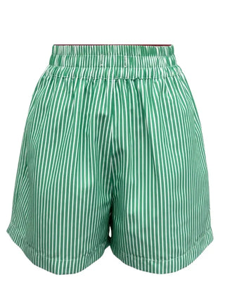 Brianna Cannon - Green Stripes Shorts