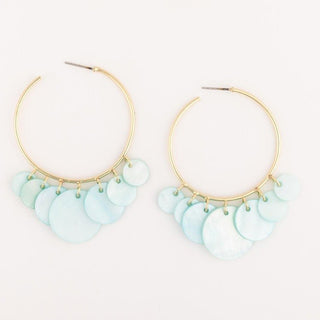 Earrings Marina Blue - Boutique Bella BellaEarrings