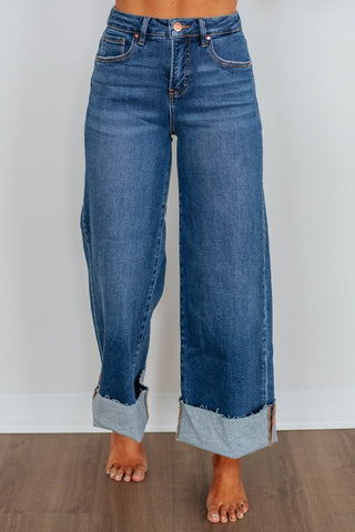 Easy Cuff Jean - Boutique Bella BellaJeans
