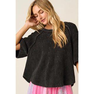 Easy Does It Knit Top - Boutique Bella BellaTop