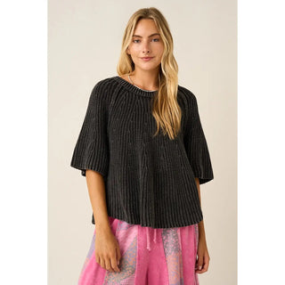 Easy Does It Knit Top - Boutique Bella BellaTop