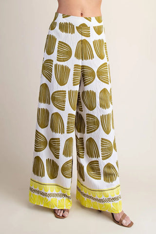 Easy Glam Olive Pants - Boutique Bella BellaPants