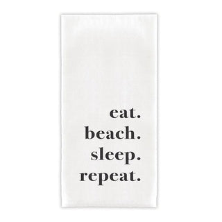 Eat. Beach. Sleep Kitchen Towel - Boutique Bella Bella