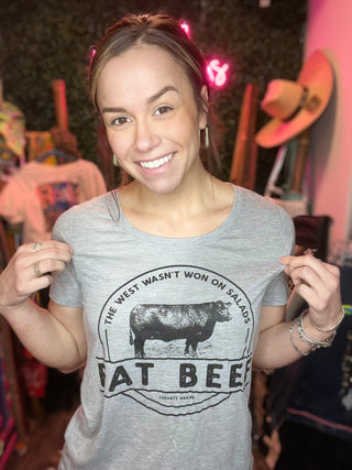 Eat Beef Tee-Ladies - Boutique Bella BellaT-Shirt
