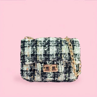 Ebony & Ivory Handbag - Boutique Bella Bellapurse