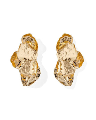 Eden - Gold Statement Earrings - Boutique Bella Bellaearrings