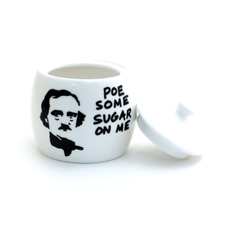 Edgar Allan Poe Round Sugar Bowl-LIMITED EDITION - Boutique Bella Bellasugar bowl