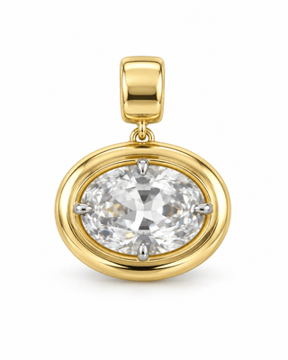 Elara Oval Charm - Boutique Bella BellaCharm
