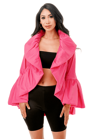 Electric Bloom Ruffle Duster - Boutique Bella BellaDuster