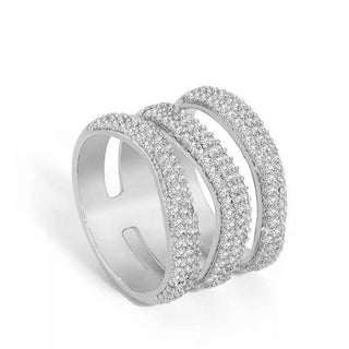 Elle Pave Ring - Boutique Bella BellaRing