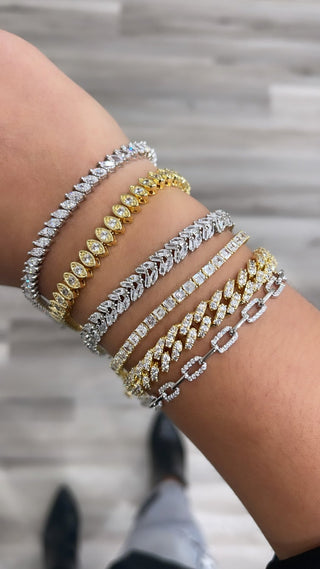 Eloise Tennis Bracelet - Boutique Bella BellaBracelet