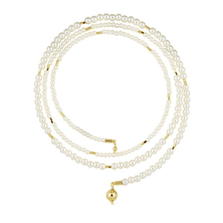 Elowen Pearl Wrap Choker - Boutique Bella BellaNecklace