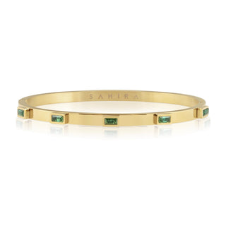 Emerald Baguette Stackable - Boutique Bella Bella
