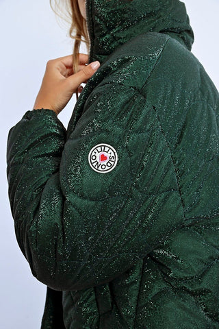 Emerald City Puffer Jacket - Boutique Bella BellaPuffer Jacket