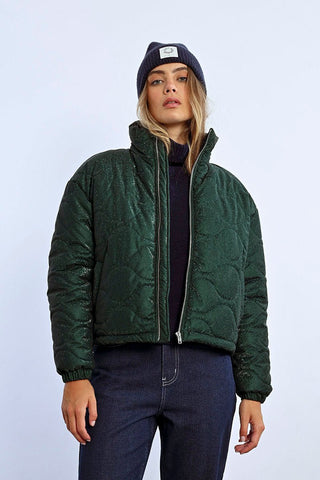 Emerald City Puffer Jacket - Boutique Bella BellaPuffer Jacket