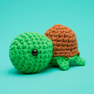 Emilio the Turtle Crochet Kit - Boutique Bella BellaCraft Kit