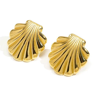Emma Shell Earring - Boutique Bella BellaEarring