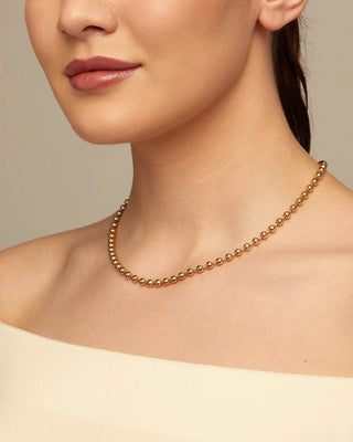 Emotions Gold - Beaded chain necklace - Boutique Bella BellaUno de 50 - Necklace