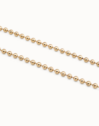 Emotions Gold - Beaded chain necklace - Boutique Bella BellaUno de 50 - Necklace