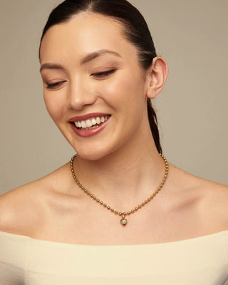 Emotions Gold - Beaded chain necklace - Boutique Bella BellaUno de 50 - Necklace