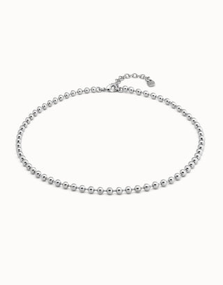 Emotions Silver - Beaded chain necklace - Boutique Bella BellaUno de 50 - Necklace