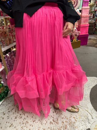 Enchanted Tulle Maxi Skirt - Boutique Bella Bellashirt