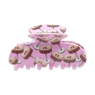 Espresso Martini Pink Hairclip - Boutique Bella BellaHair Clip