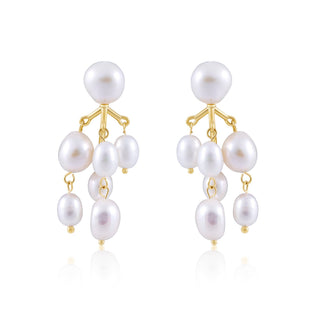 Esther Pearl Drop Earring - Boutique Bella Bella
