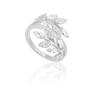 Eve CZ Wrap Ring - Boutique Bella BellaRings