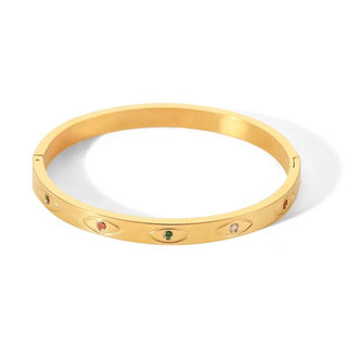 Evil Eye Bangle - Boutique Bella BellaBracelet