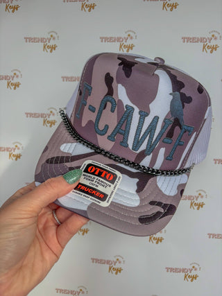 F - CAW - F Trucker Hat - Boutique Bella BellaTrucker Hat