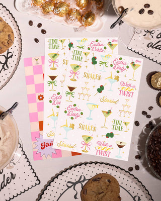 Extra Dirty Martini Temporary Tattoos | 50 Pack, Cheers
