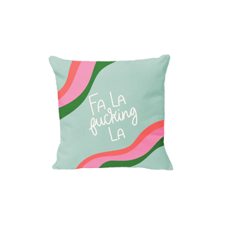 Fa La F@$ La Throw Pillow - Boutique Bella Bellapillow