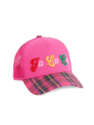 "Fa La La" Trucker Hat - Boutique Bella BellaChristmas Hat