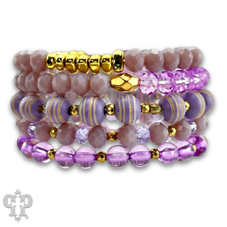 Faceted and round bead bracelet - Boutique Bella BellaBracelets