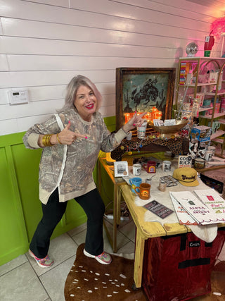 FADED FEELS VNECK PULLOVER Camo - Boutique Bella BellaPullover