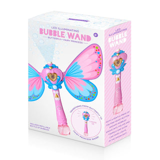 Fairy Butterfly LED Bubble Wand - Boutique Bella Bellabubble wand