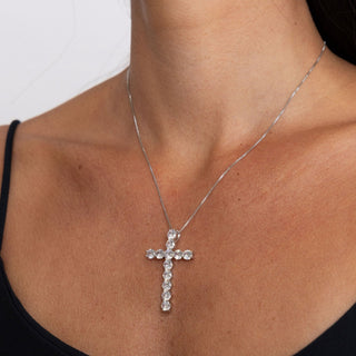 Faith Cross Pendant - Boutique Bella BellaNecklace