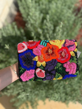 Fashion Floral Clutch Bag - Boutique Bella BellaBAGS