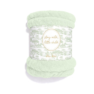 Faux Fur Blanket Bei Bei - Boutique Bella BellaBaby