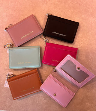 Faux Leather ID Wallet - Boutique Bella BellaWallet