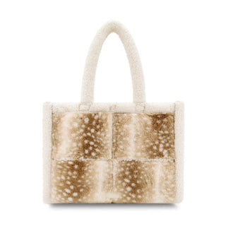 Fawn Faux Fur Tote Like Dreams - Boutique Bella BellaAccessories