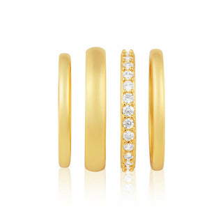 Faye Stacked Ring - Boutique Bella BellaRing