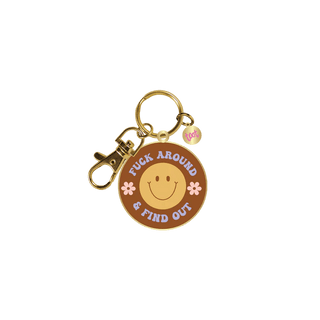 F*ck around and find out keychain - Boutique Bella BellaKeychain